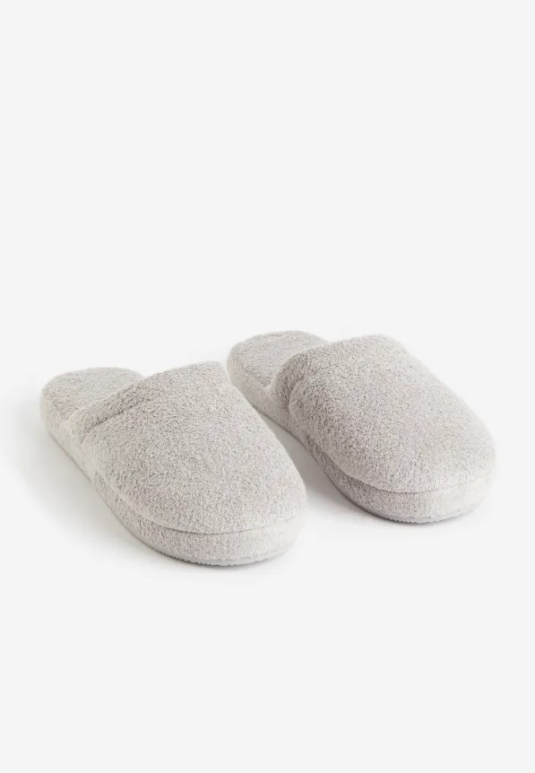 H&M Mens Terry Slippers