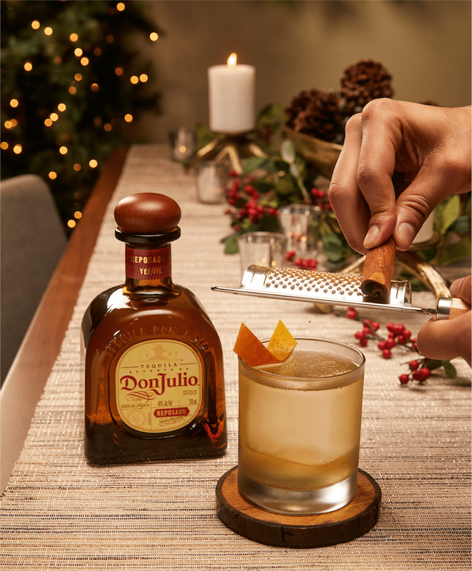 Tequila Don Julio Cinnamon Old Fashioned