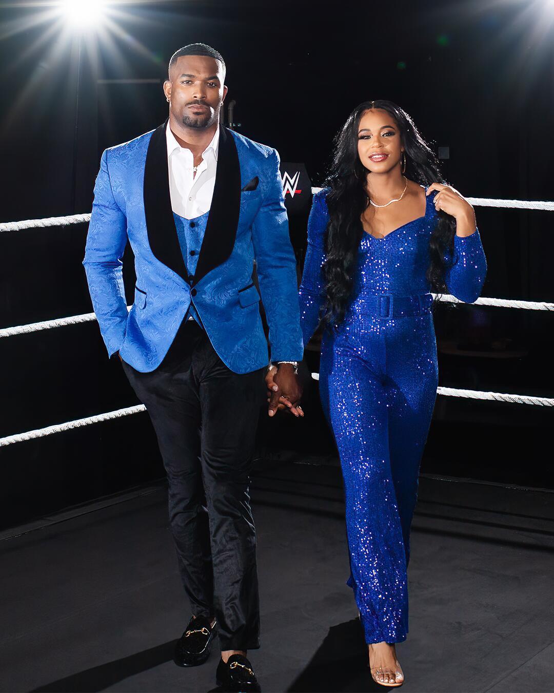 'Love & WWE: Bianca & Montez' key art and episodic stills