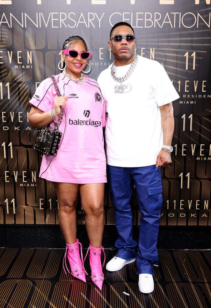 Nelly & Ashanti Celebrate The 10th Anniversary Of E11EVEN Miami