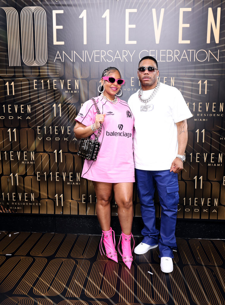 Nelly & Ashanti Celebrate The 10th Anniversary Of E11EVEN Miami