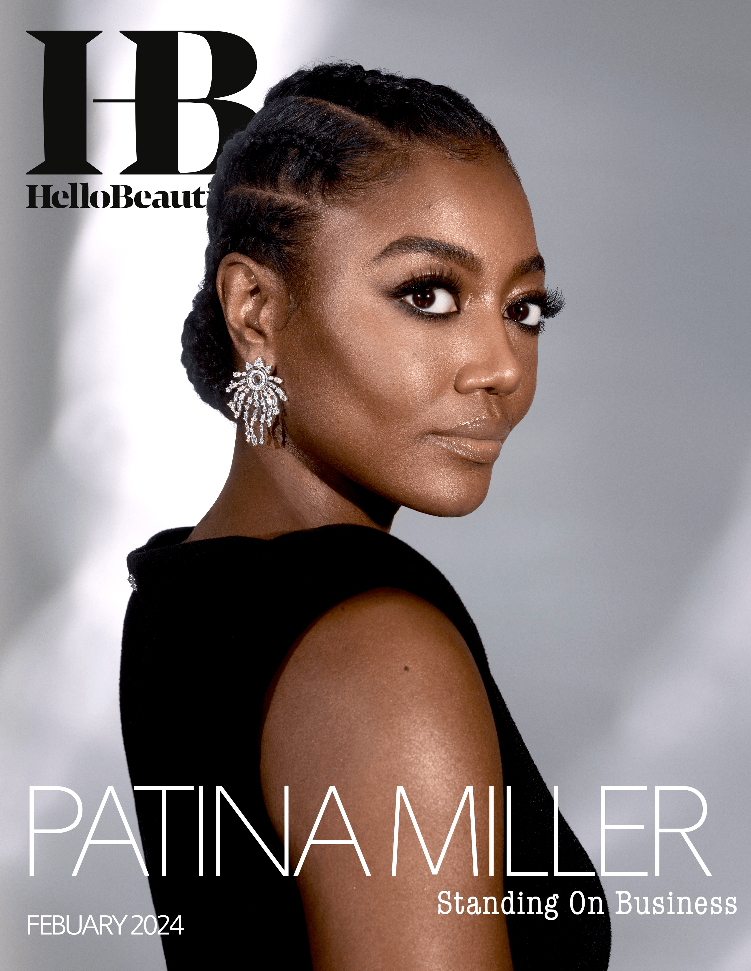 Patina Miller February HelloBeautiful Cover