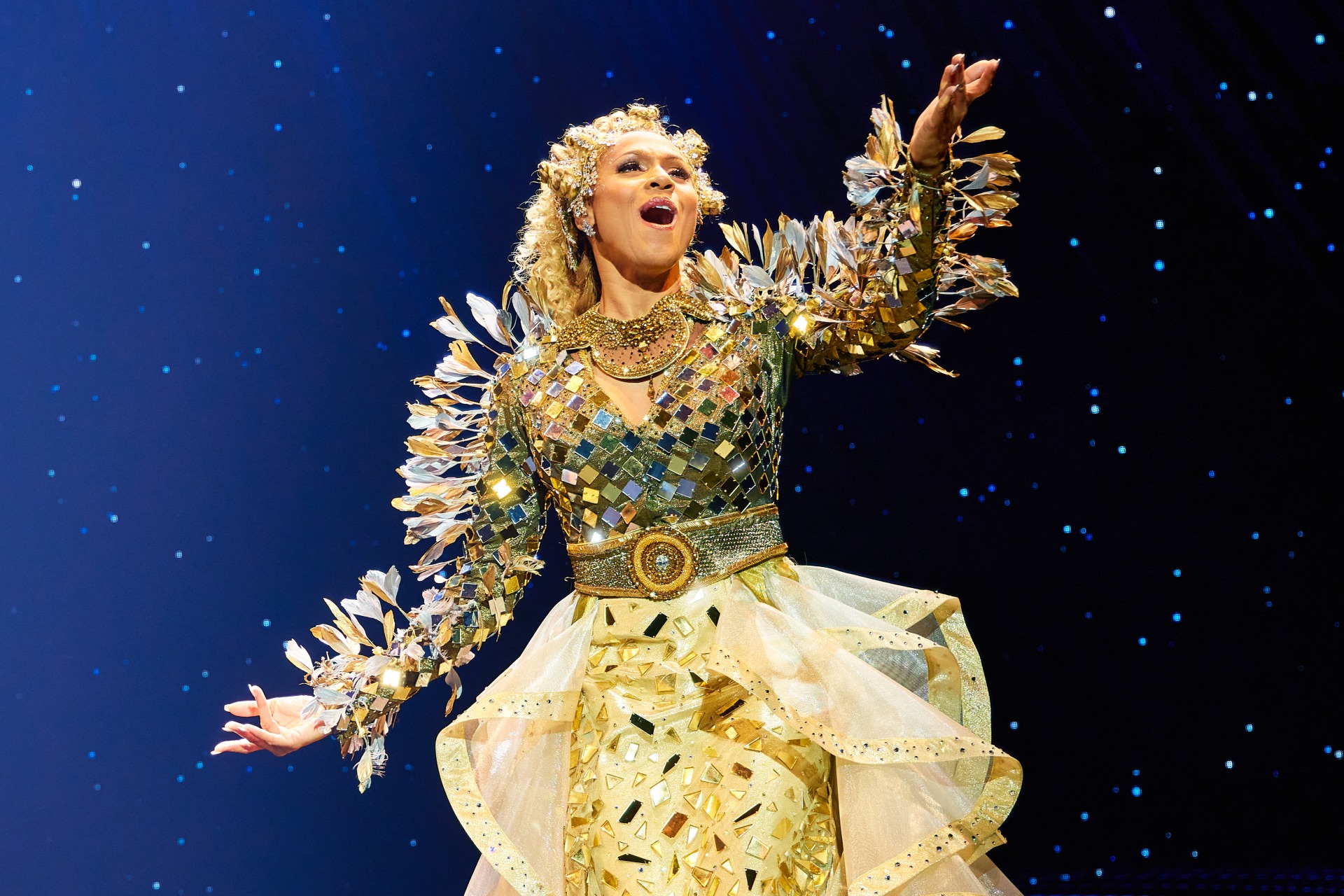 Deborah Cox as Glinda in The Wiz