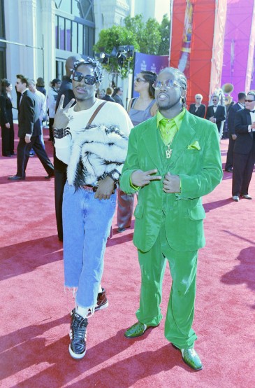 Andre 3000 and Big Boi. Image: Jan Jarecki/Donato Sardella/WWD/Penske Media for Getty Images.