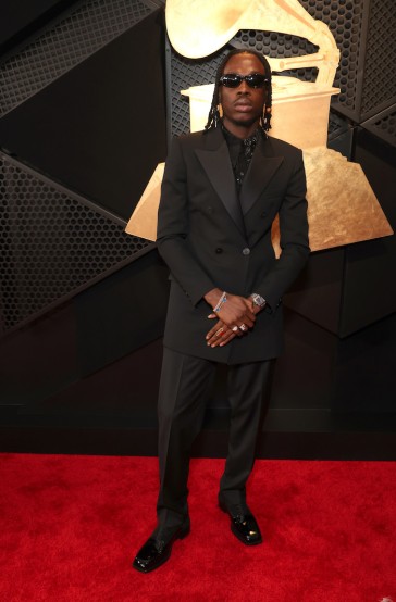 Fireboy DML. Image: Kevin Mazur for Getty Images for The Recording Academy.