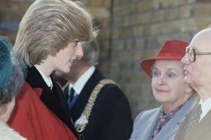 Princess Diana At The Charlie Chaplin Adventure Playground