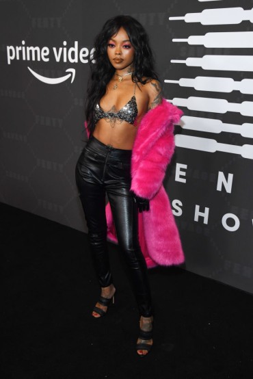 Maliibu Miitch. Image: Kevin Mazur for Getty Images for Savage X Fenty Show Presented by Amazon Prime Video. 