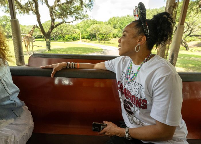 Dawn Staley at Disney World