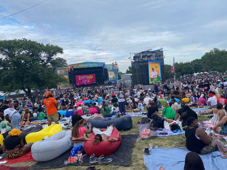 Thousands flocked to Philadelphia’s West Fairmount Park for Roots Picnic 2024 on June 1 and June 2. (Brigette Squire/The Washington Informer)