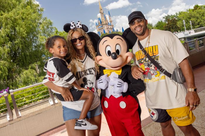 Ciara, Russell Wilson, and their kids visit Disney World