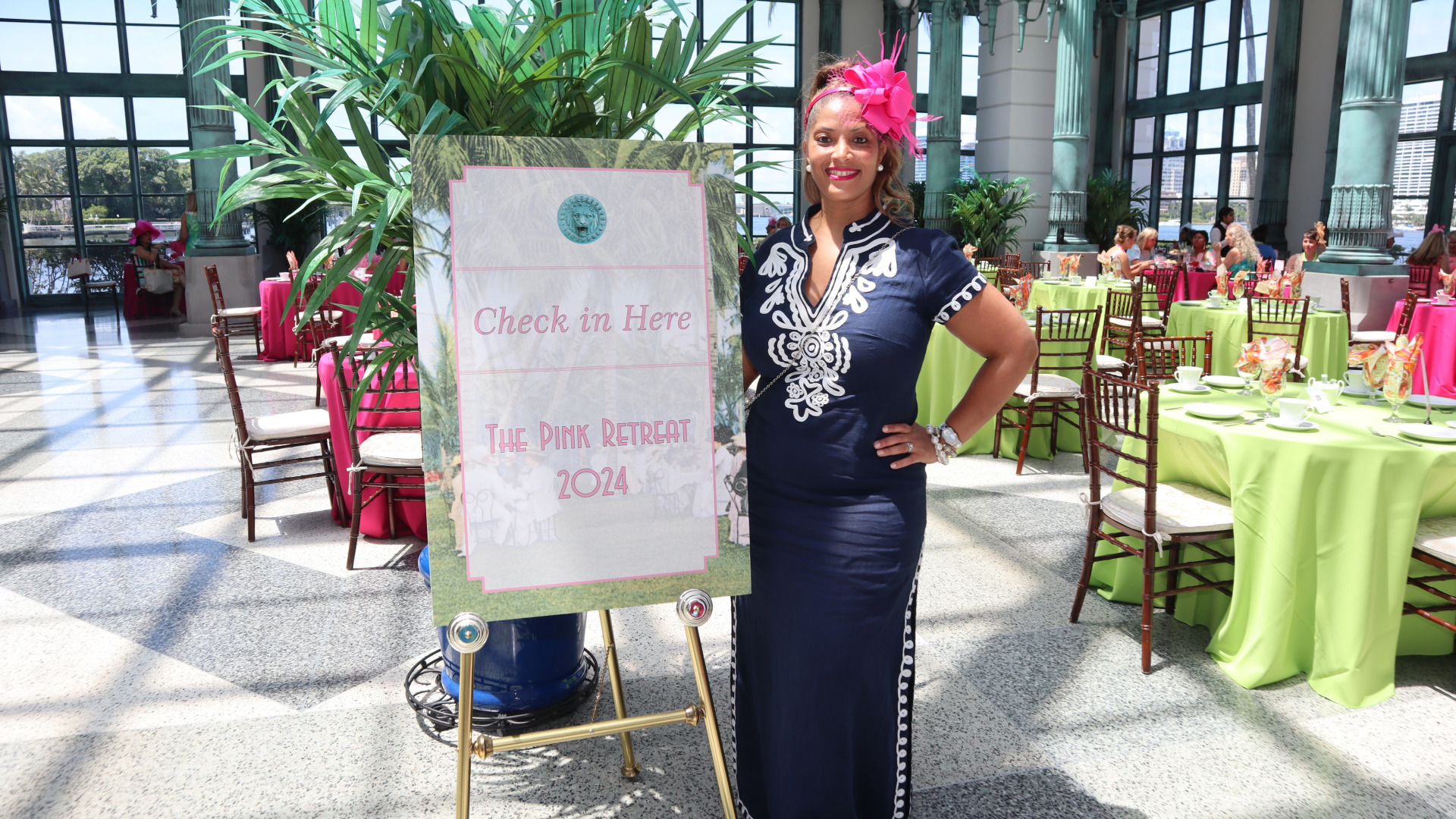 The Pink Retreat founder Tosha Williams. Image: courtesy The Pink Retreat.