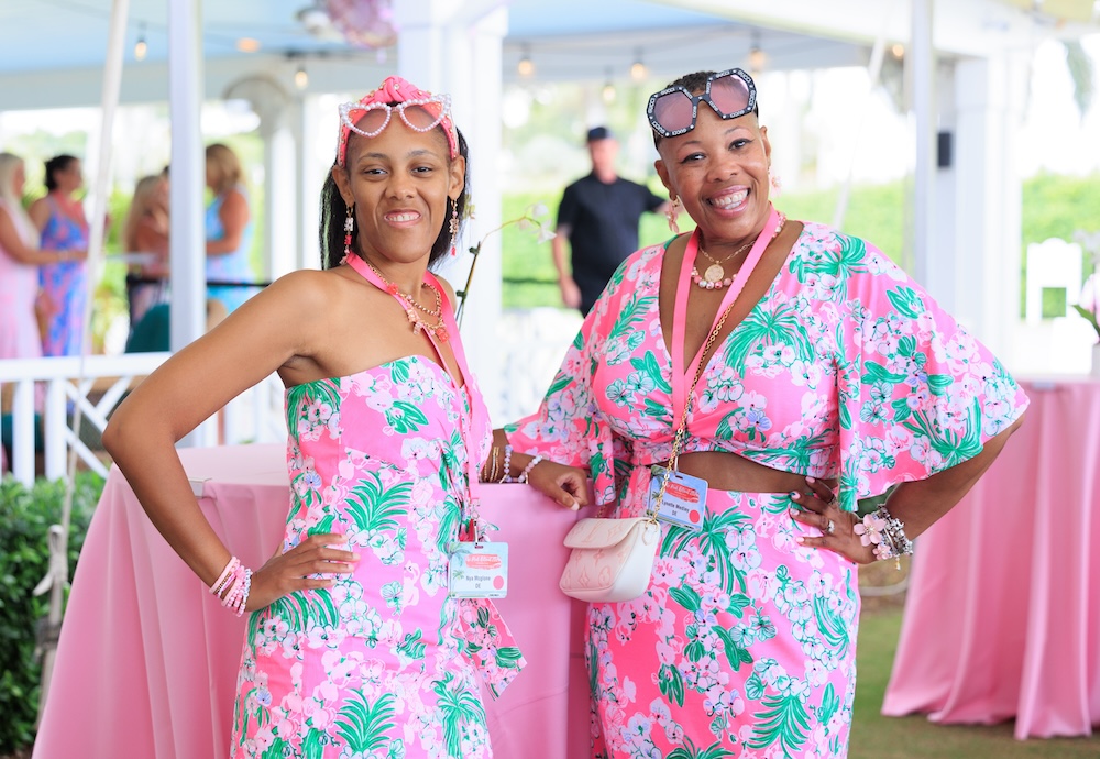 Guests at The Pink Retreat 2024.