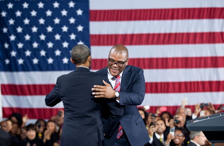 Obama and Tyler Perry