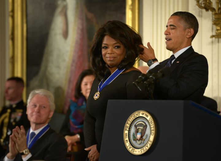 Obama and Oprah