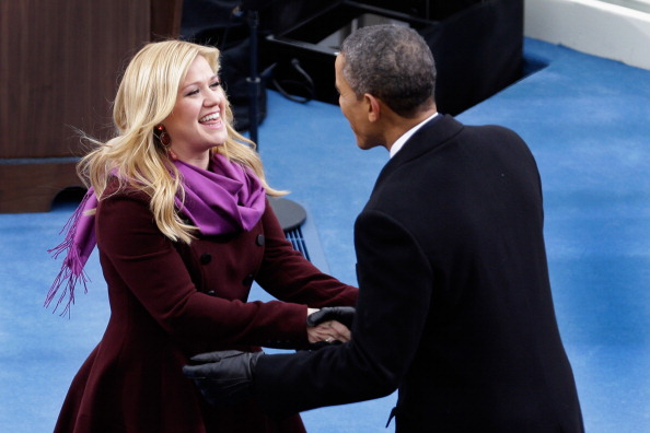 Obama and Kelly Clarkson