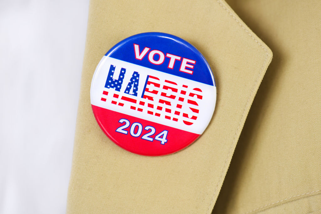 Campaign Button Badge for Kamala Harris as President