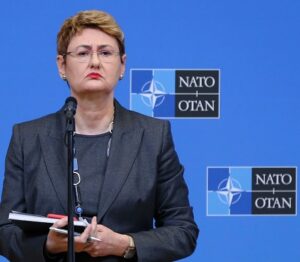 NATO-Spokeswoman Oana Lungescu