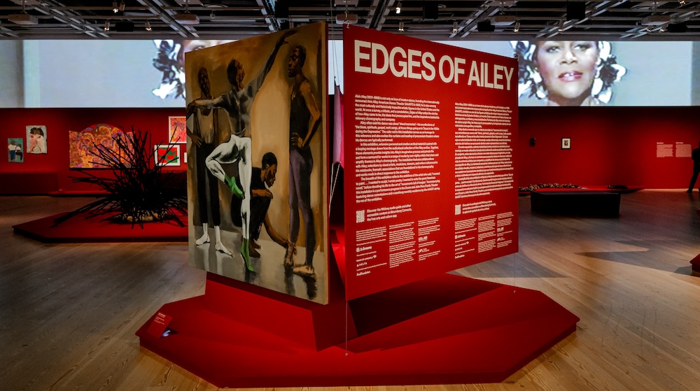 Edges of Ailey exhibit. Image: Jason Lowrie/BFA.com