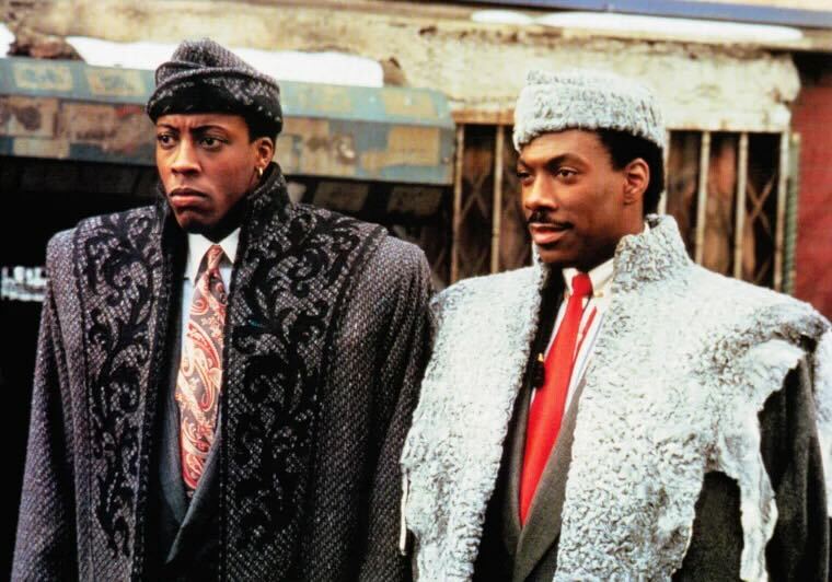 Arsenio Hall and Murphy from the 1988 "Coming to America" movie