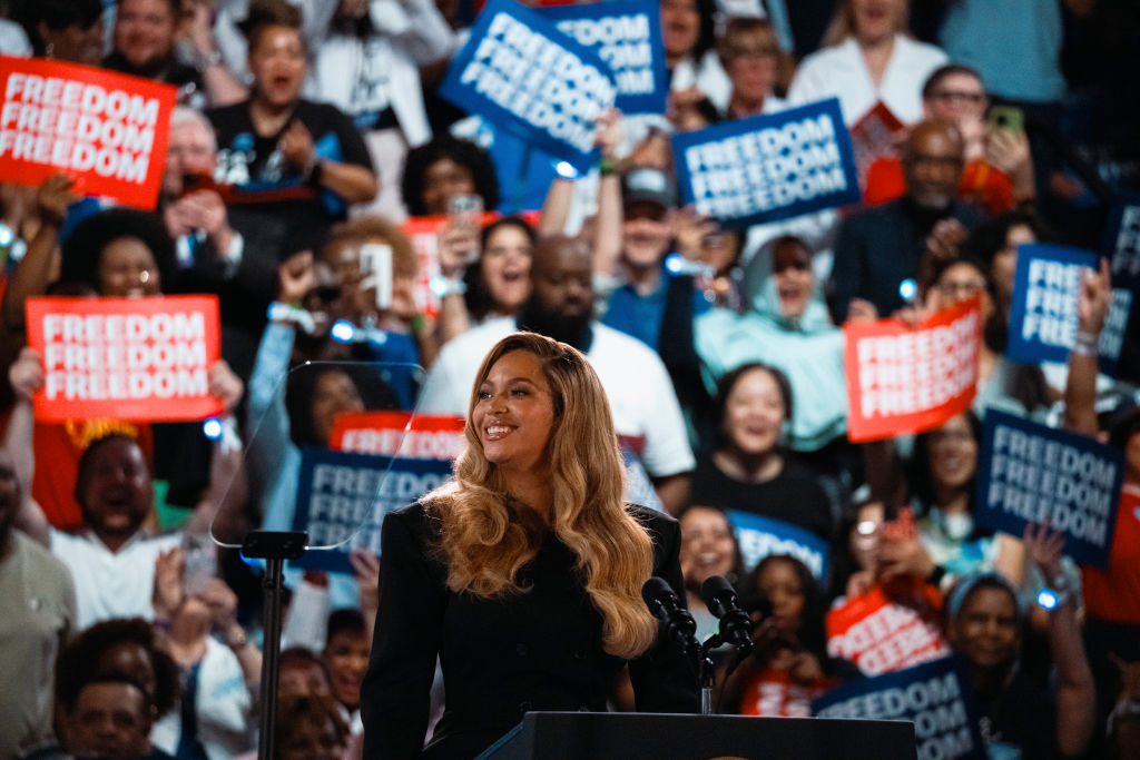 Kamala Harris Holds Rally In Houston, Texas Highlighting Support For Reproductive Rights