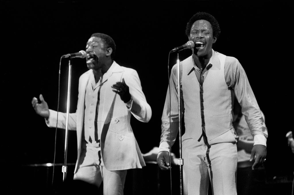 Sam And Dave Performing On Stage